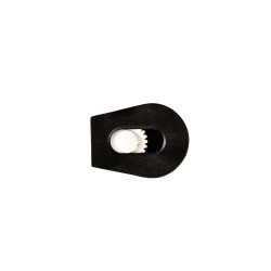 Зажим для шнура 4 мм KL цвет Чёрный + Белый (поштучно)  в Раменском
