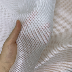 Сетка 3D трехслойная Air mesh 160 гр/м2, цвет Белый (на отрез)  в Раменском