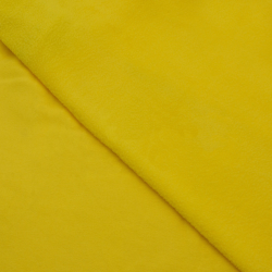 Флис Односторонний 180 гр/м2, Желтый (на отрез)  в Раменском