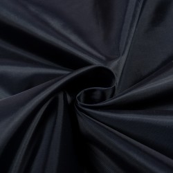 Ткань подкладочная Таффета 190Т, цвет Темно-Синий (на отрез)  в Раменском