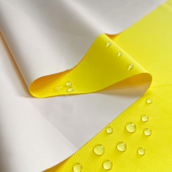 Водонепроницаемая Дышащая Мембранная ткань PU 10'000, цвет Жёлтый (на отрез)  в Раменском
