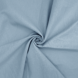 Ткань Перкаль, цвет Серый (на отрез) (100% хлопок) в Раменском